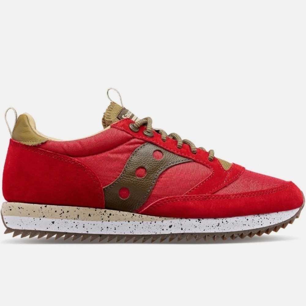 SAUCONY JAZZ 81 PEAK PREMIUM UNISEX Red & Green Mens 7.5 Wmns 9 Make An Offer ✅️